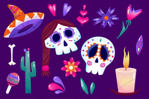 Download Dia De Los Muertos Mexican Design Skull - Mexican Collection